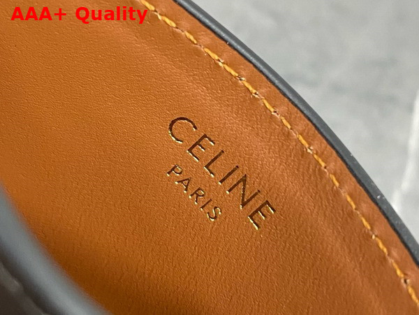 Celine Triomphe Card Holder in Triomphe Canvas Tan Replica