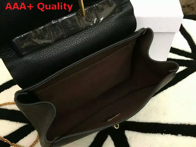 Chloe Drew Bag In Black Grained Leather Replica