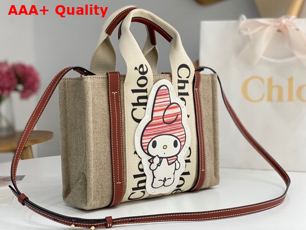 Chloe My Melody for Chloe Small Woody Tote Bag Replica