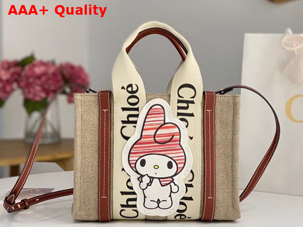 Chloe My Melody for Chloe Small Woody Tote Bag Replica