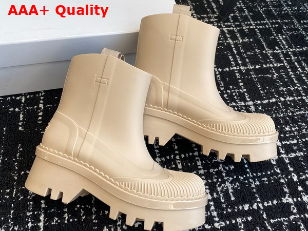 Chloe Raina Rain Boot in Beige Rosa Replica