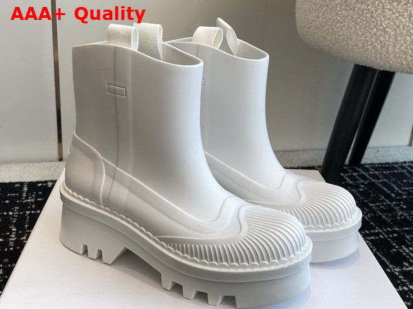 Chloe Raina Rain Boot in White Replica