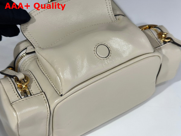 Chloe Small Camera Bag in Sweet Beige Shiny Leather Replica