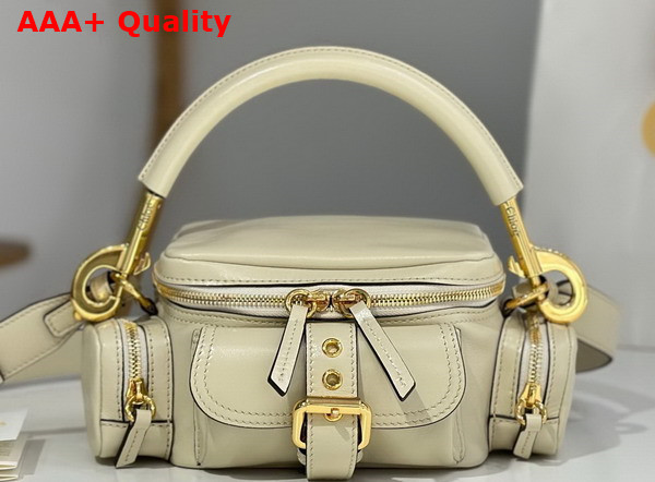 Chloe Small Camera Bag in Sweet Beige Shiny Leather Replica