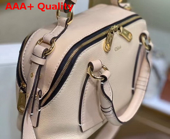 Chloe Small Daria Bag in Sweet Beige Smooth and Shiny Calfskin Replica