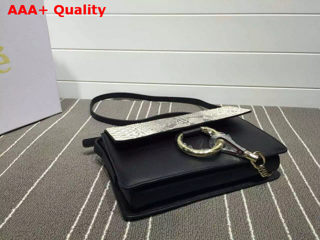 Chloe Small Faye Bag Python And Calfskin Replica