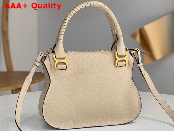 Chloe Small Marcie Bag in Beige Grained Leather Replica