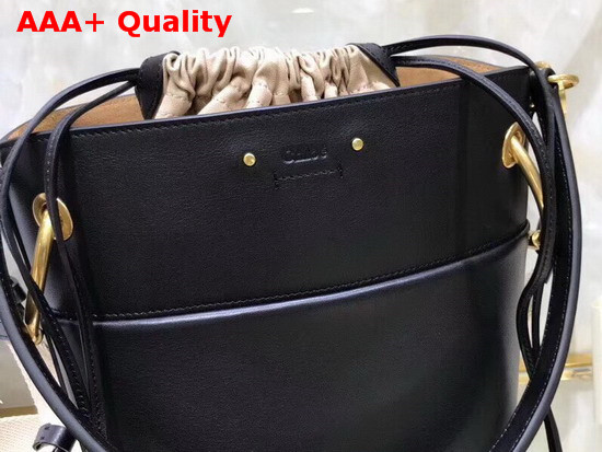 Chloe Small Roy Bucket Bag in Black Replica