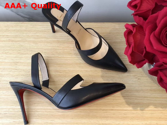 Christian Louboutin Actina Repe Nappa Shiny Black Replica