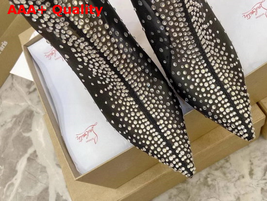 Christian Louboutin Constella Bootie Black Strass Replica