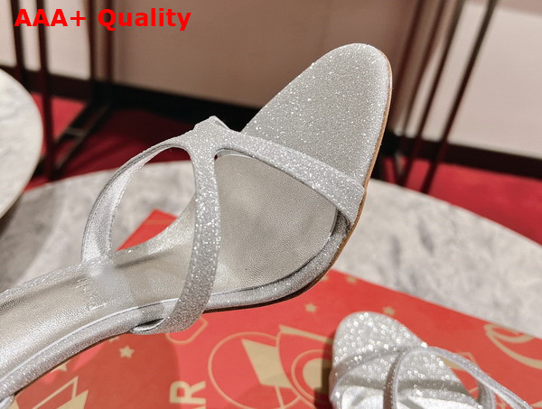 Christian Louboutin Emilie Sandal in Silver Replica