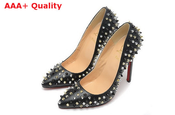 Christian Louboutin Fifi Spikes Black for Sale