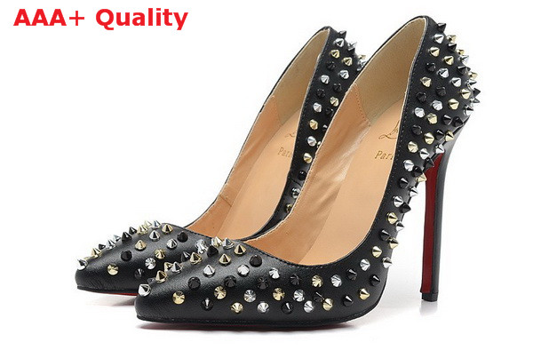 Christian Louboutin Fifi Spikes Black for Sale