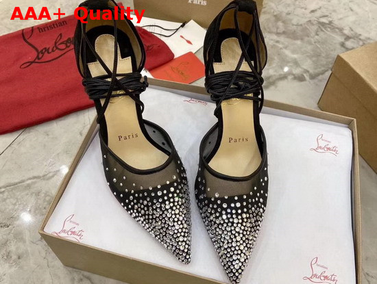 Christian Louboutin Maia Labella Pump Black Dentelle Replica