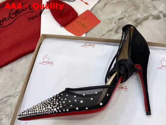 Christian Louboutin Maia Labella Pump Black Dentelle Replica