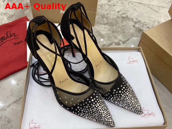 Christian Louboutin Maia Labella Pump Black Dentelle Replica