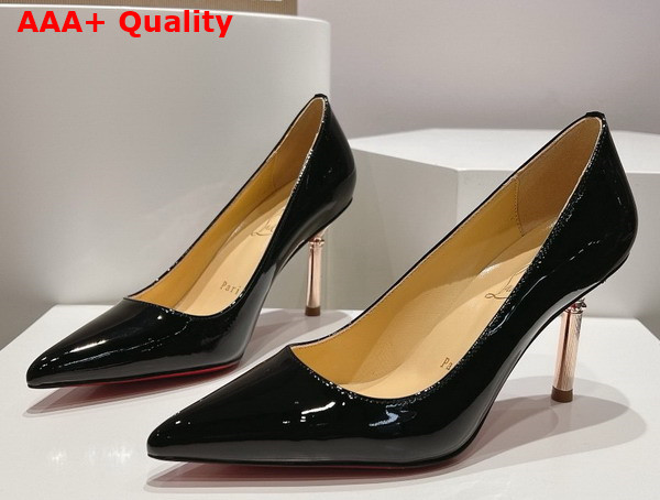 Christian Louboutin Pump in Black Patent Leather Replica