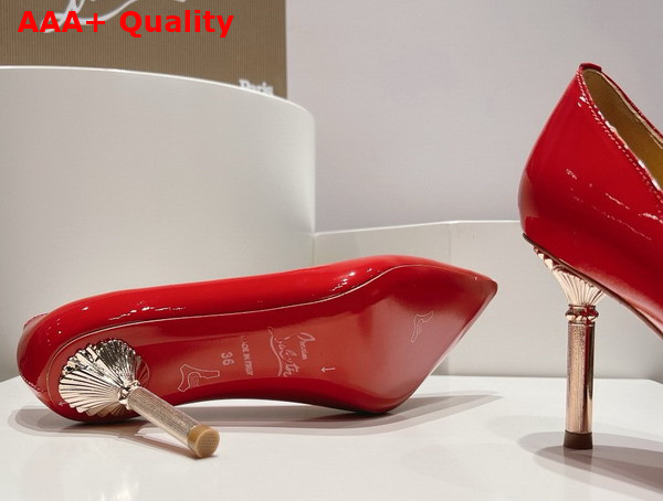 Christian Louboutin Pump in Red Patent Leather Replica