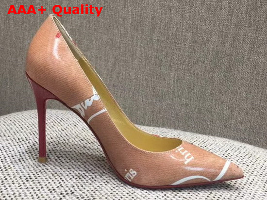 Christian Louboutin So Kate Pvc Loubi Kraft Replica