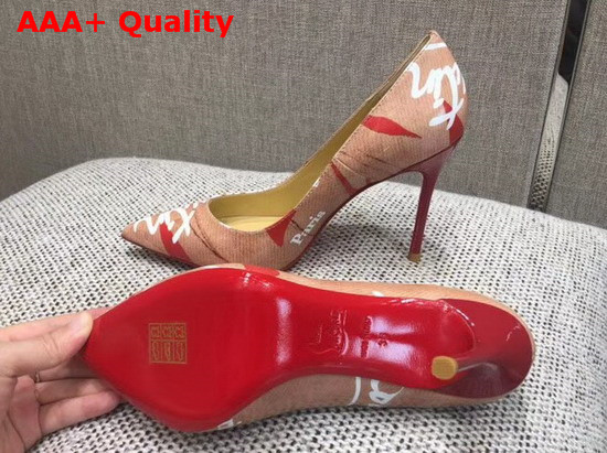 Christian Louboutin So Kate Pvc Loubi Kraft Replica