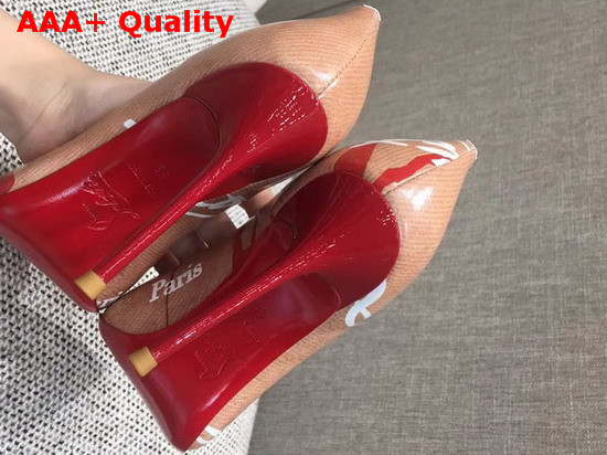 Christian Louboutin So Kate Pvc Loubi Kraft Replica