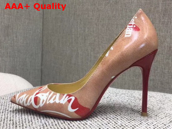 Christian Louboutin So Kate Pvc Loubi Kraft Replica