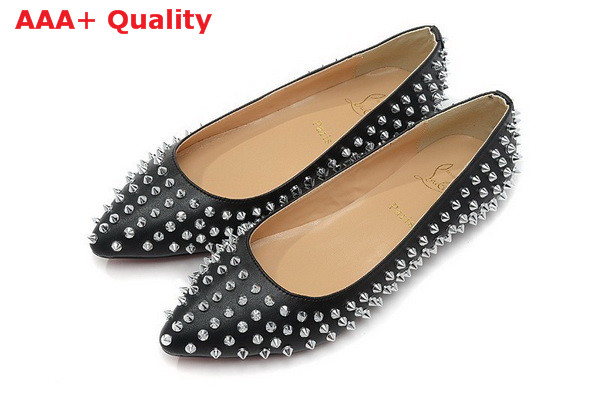 Christian Louboutin Sonietta Spikes Black for Sale