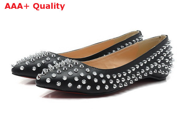 Christian Louboutin Sonietta Spikes Black for Sale