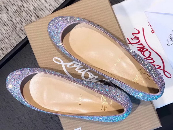 Christian Louboutin Strass Flat Lihgt Purple For Sale