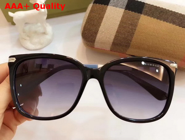 Burberry Square Frame Acetate Sunglasses Leopard Replica