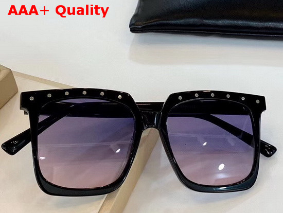 Celine Oversized Sunglasses in Acetate Black Replica