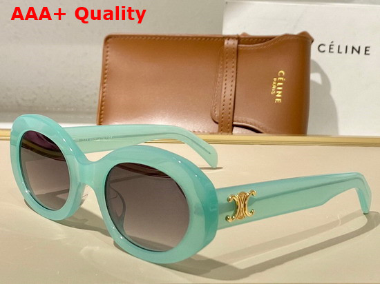 Celine Triomphe 01 Sunglasses in Acetate White Replica