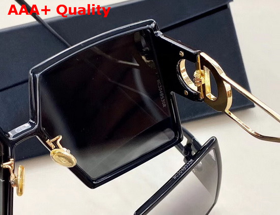 Dior 30Montaigne Black Square Sunglasses Replica