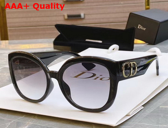 Dior CD Round Sunglasses in Brown Replica