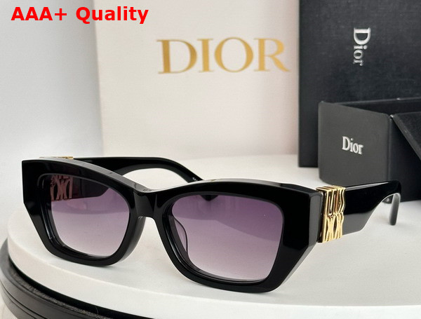 Dior MissDior S1I Brown and Honey Tortoiseshell Effect Rectangular Sunglasses Replica