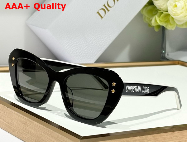 DiorPacific B3U Black Butterfly Sunglasses Replica