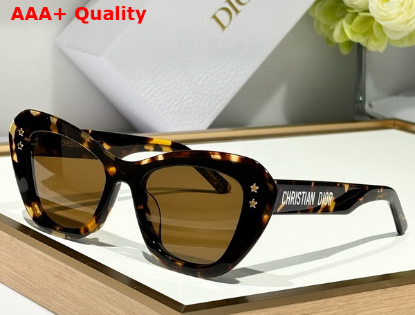 DiorPacific B3U Black Butterfly Sunglasses Replica