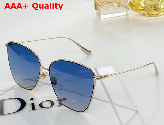 DiorSociety2F Brown to Pink Shaded Butterfly Sunglasses Replica