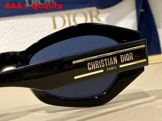 Diorsignature B1U Black Butterfly Sunglasses Replica