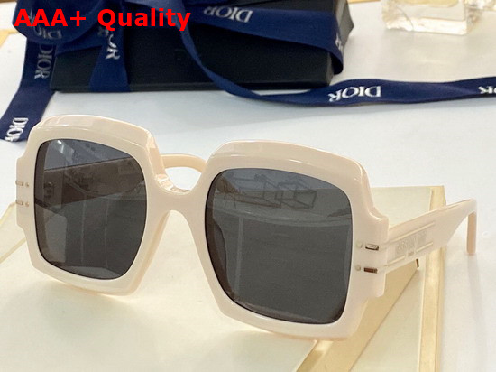 Diorsignature S1U Black Square Sunglasses Replica