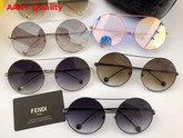 Fendi Round Frame Metal Sunglasses Replica