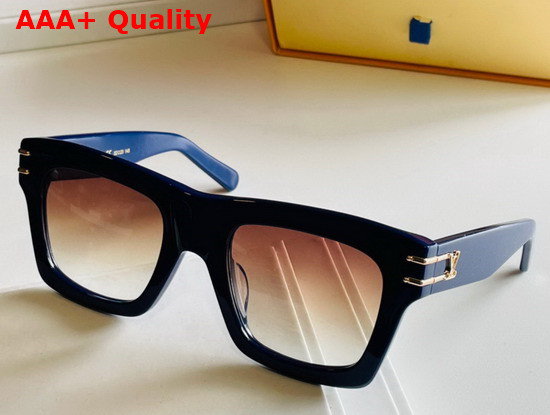 LV Blade Sunglasses Black Acetate Z1482W Replica