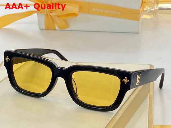 Louis Vuitton Airspeed Sunglasses Black Acetate Frame Z1505E Replica