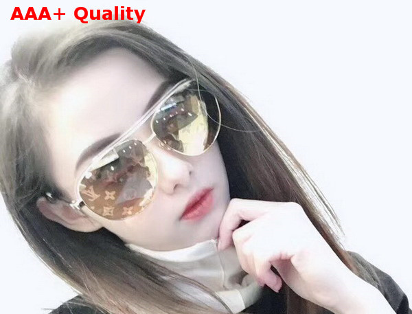 Louis Vuitton Aviator Metal Sunglasses Replica