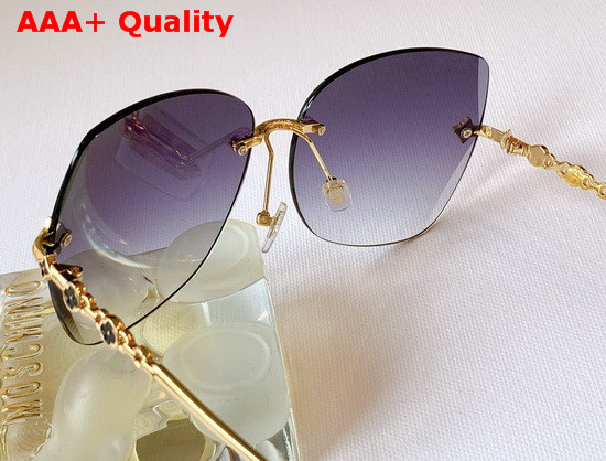 Louis Vuitton Frameless Fashion Sunglasses Pink Replica