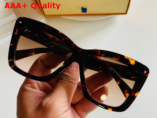 Louis Vuitton Manhattan Sunglasses Black Z1427 Replica