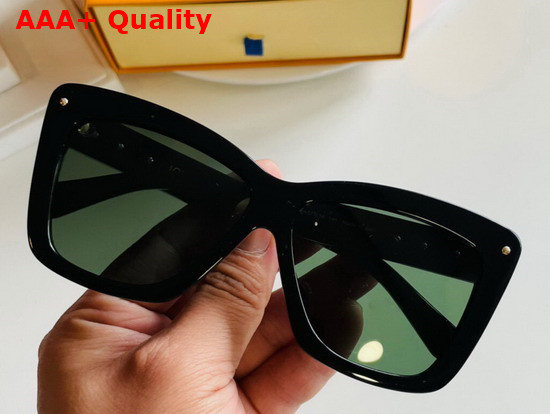 Louis Vuitton Manhattan Sunglasses Black Z1427 Replica