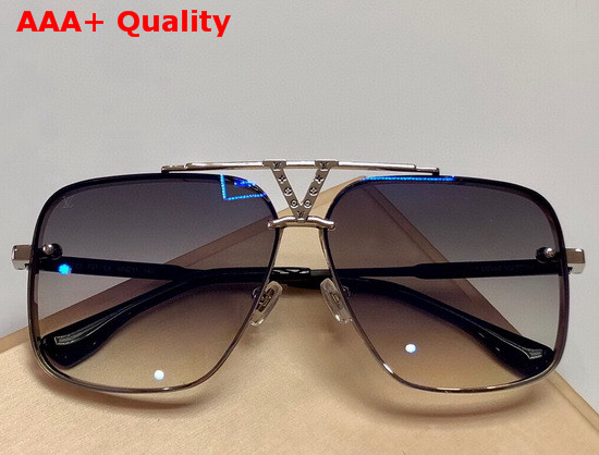 Louis Vuitton Mens V Signature Sunglasses Coffee Lens Replica