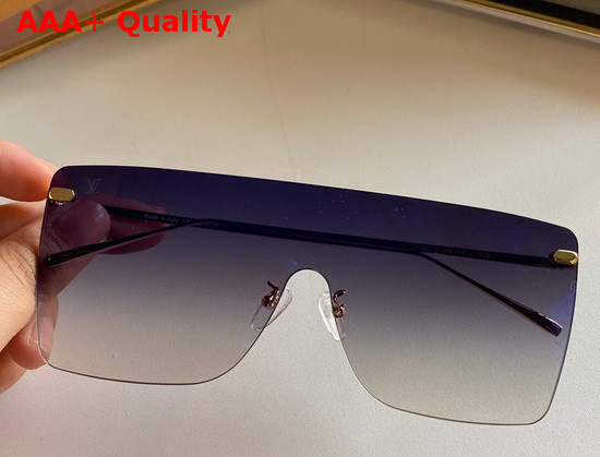 Louis Vuitton Oversized Frameless Sunglasses Tea Color Replica