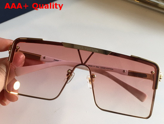 Louis Vuitton Oversized Square Frame Sunglasses Tea Color Replica